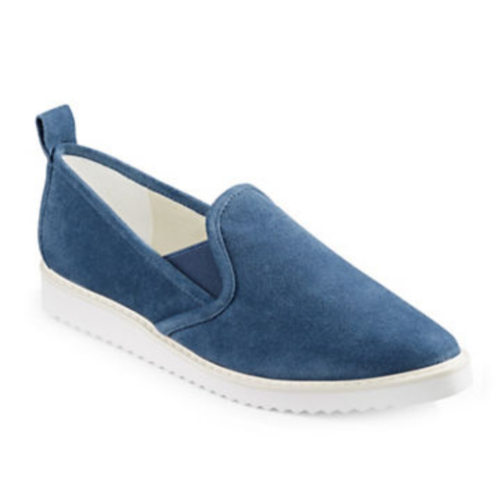 NWT Karl Lagerfeld Paris Clement Suede Slip-ons